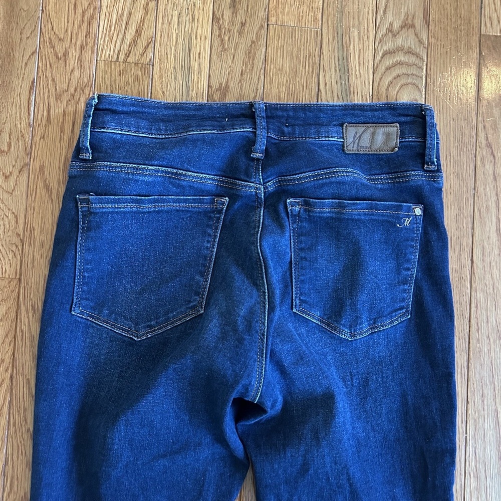 Mavi Jeans Alissa Size 27x28 High-Rise Super Skinny Stretch Blue Denim Jeans - Picture 4 of 9